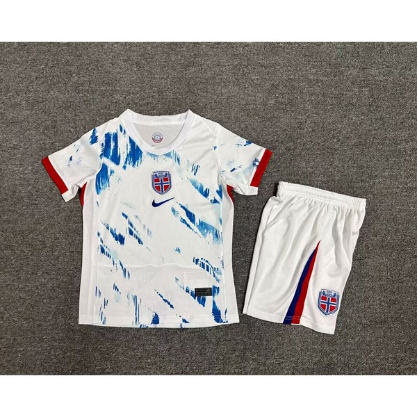 Camiseta Noruega 2nd Niño 2024-2025